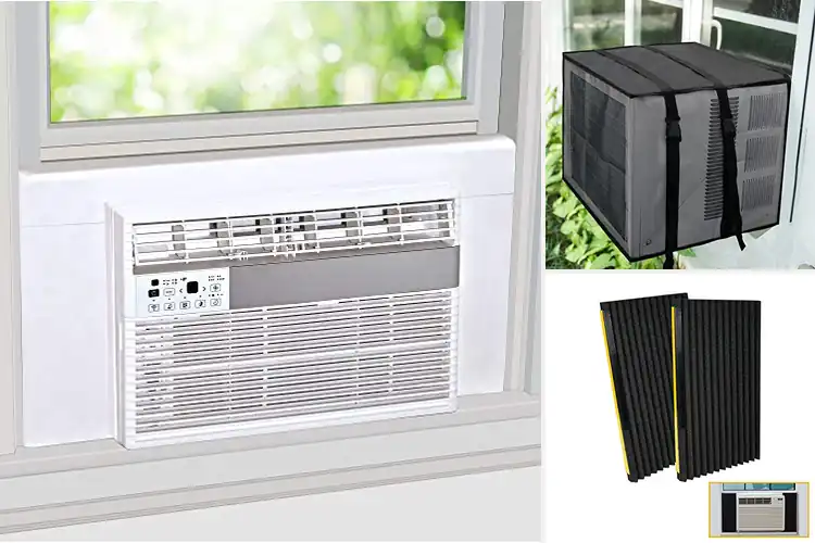 Detailed view of Best Window AC Covers To Reduce Heating Costs